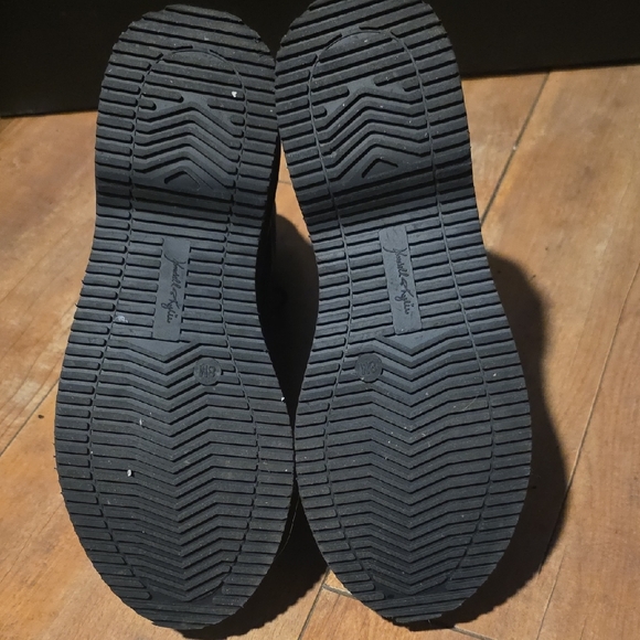 Kendall & Kylie Blue/Black Combat Boots - Picture 4 of 6